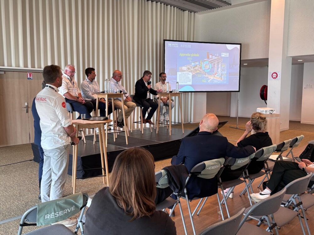 photo de la table ronde innovations lors du nautic forum 2026 à saint-malo