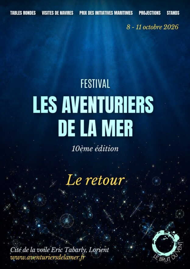 Affiche festival aventuriers de la mer