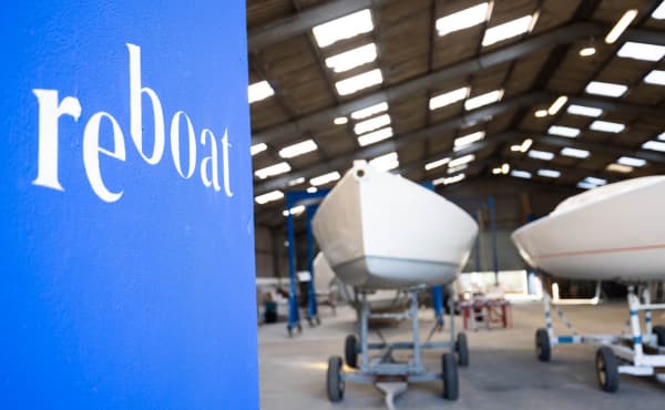 Photo de l'atelier de Reboat à Lorient