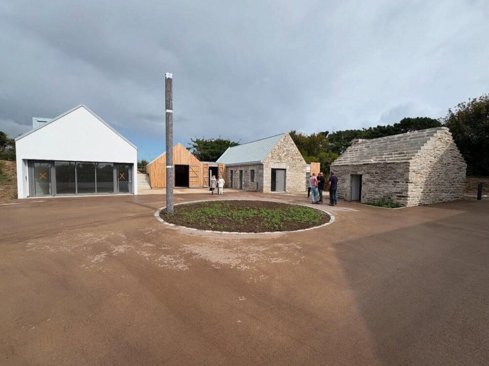 Site du projet de nouvelle base nautique / Mairie de Guidel